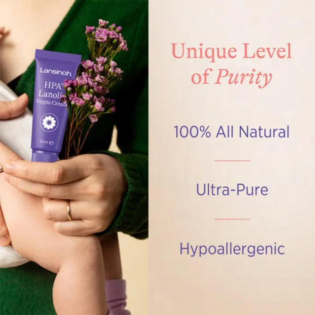 Lansinoh HPA Lanolin for Sore Nipples & Cracked Skin 10ml