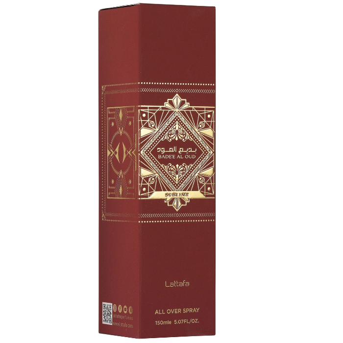Lattafa Badee Al Oud Sublime Men All Over Spray 150ml