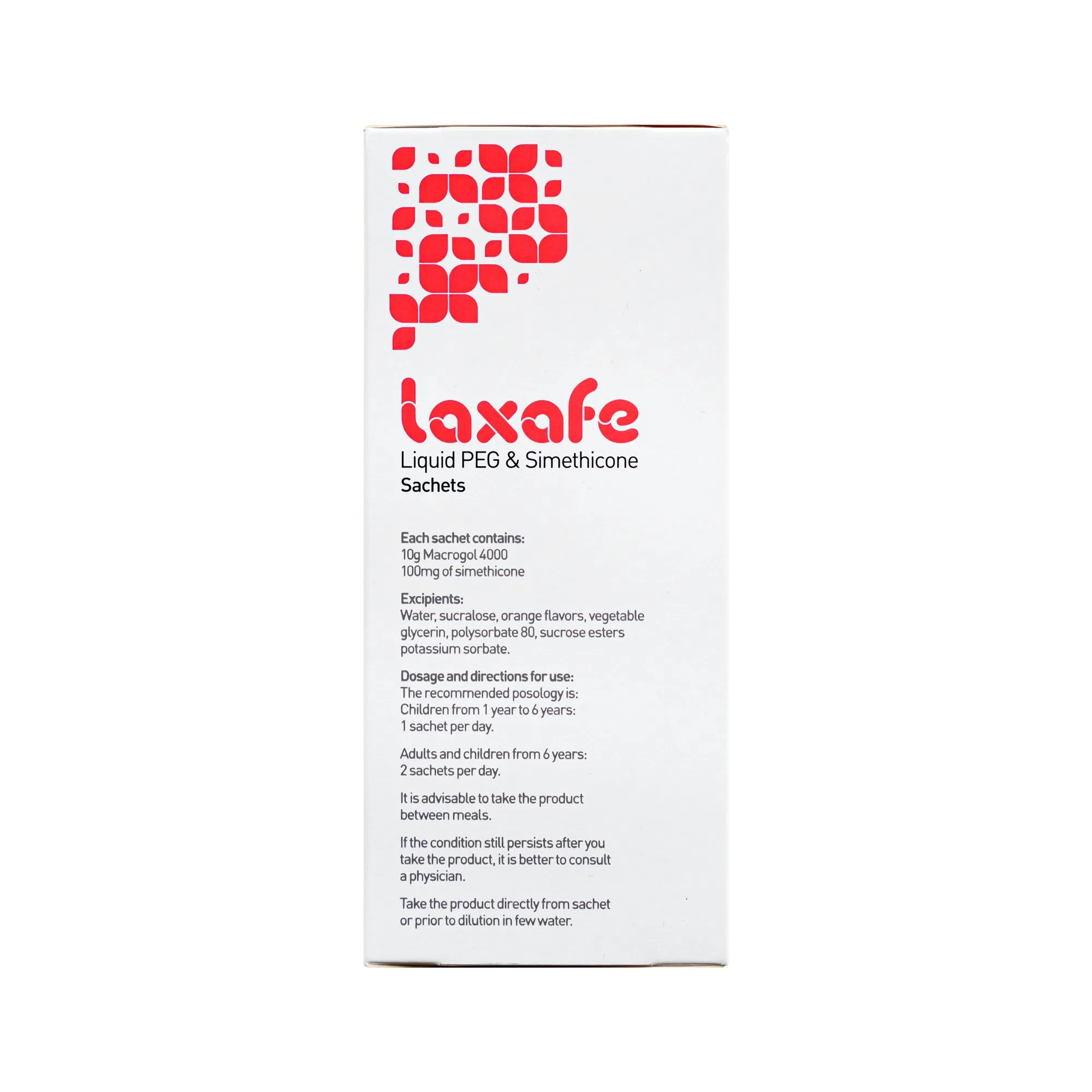 Laxafe 100mg/10g 30ml Sachet X 10s
