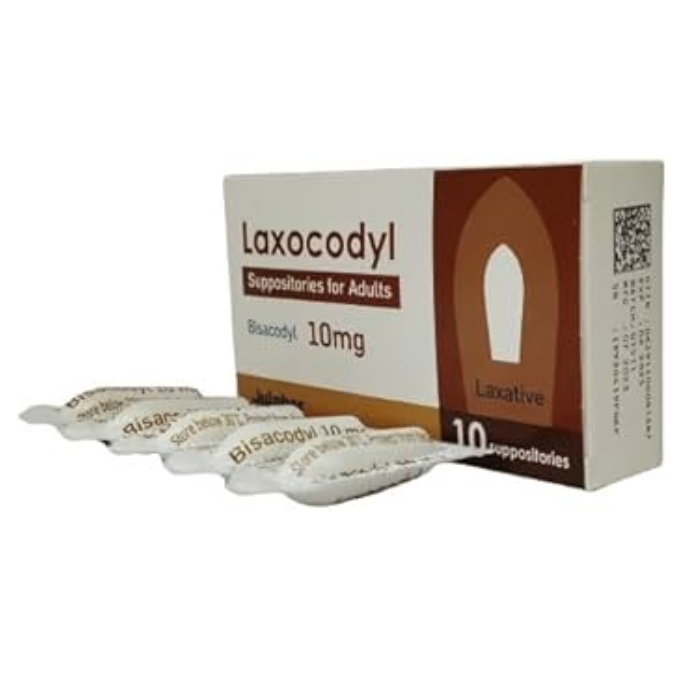 Laxocodyl 5mg Suppositories 10s
