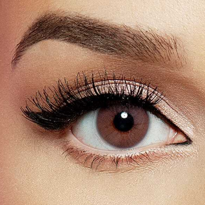 Layala Contact Lens 3 Months Chestnut Brown