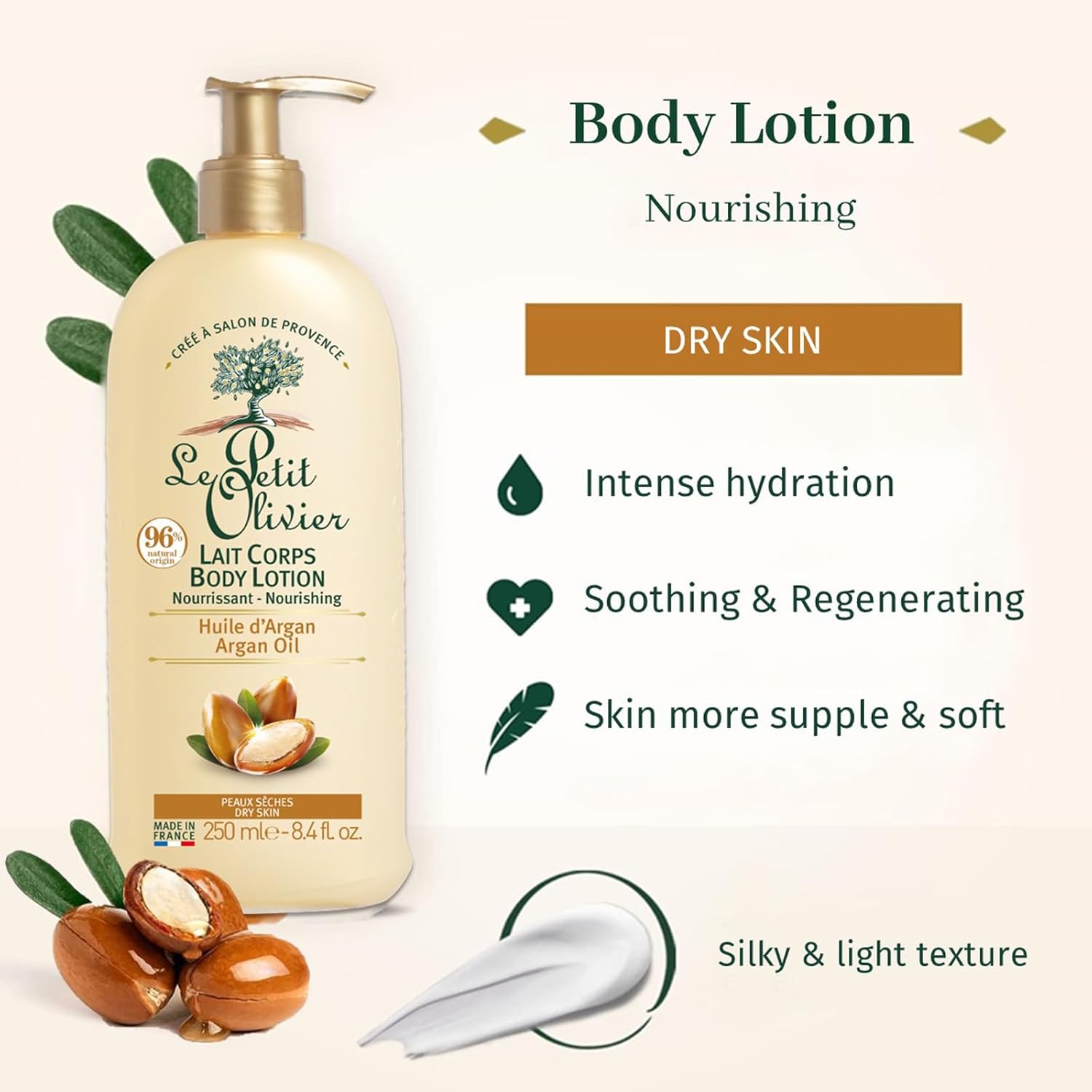 Le Petit Olivier Body Lotion Nourish-Argan Oil 250ml