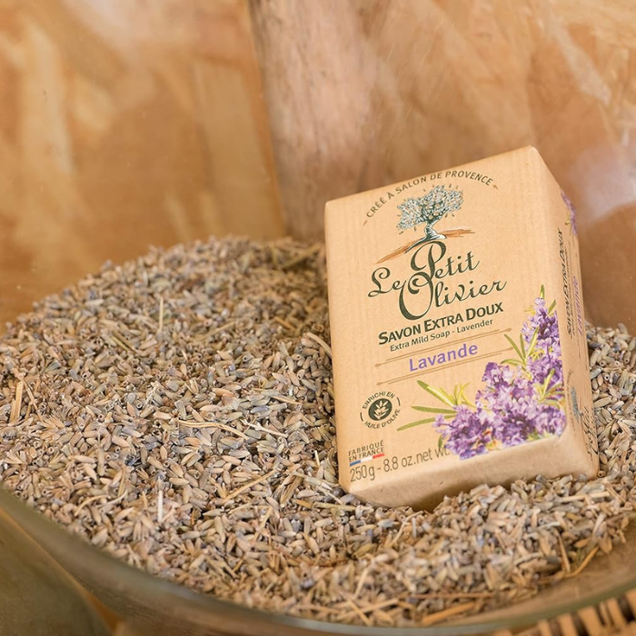 Le Petit Olivier Extra Mild Soap - Lavender 250g