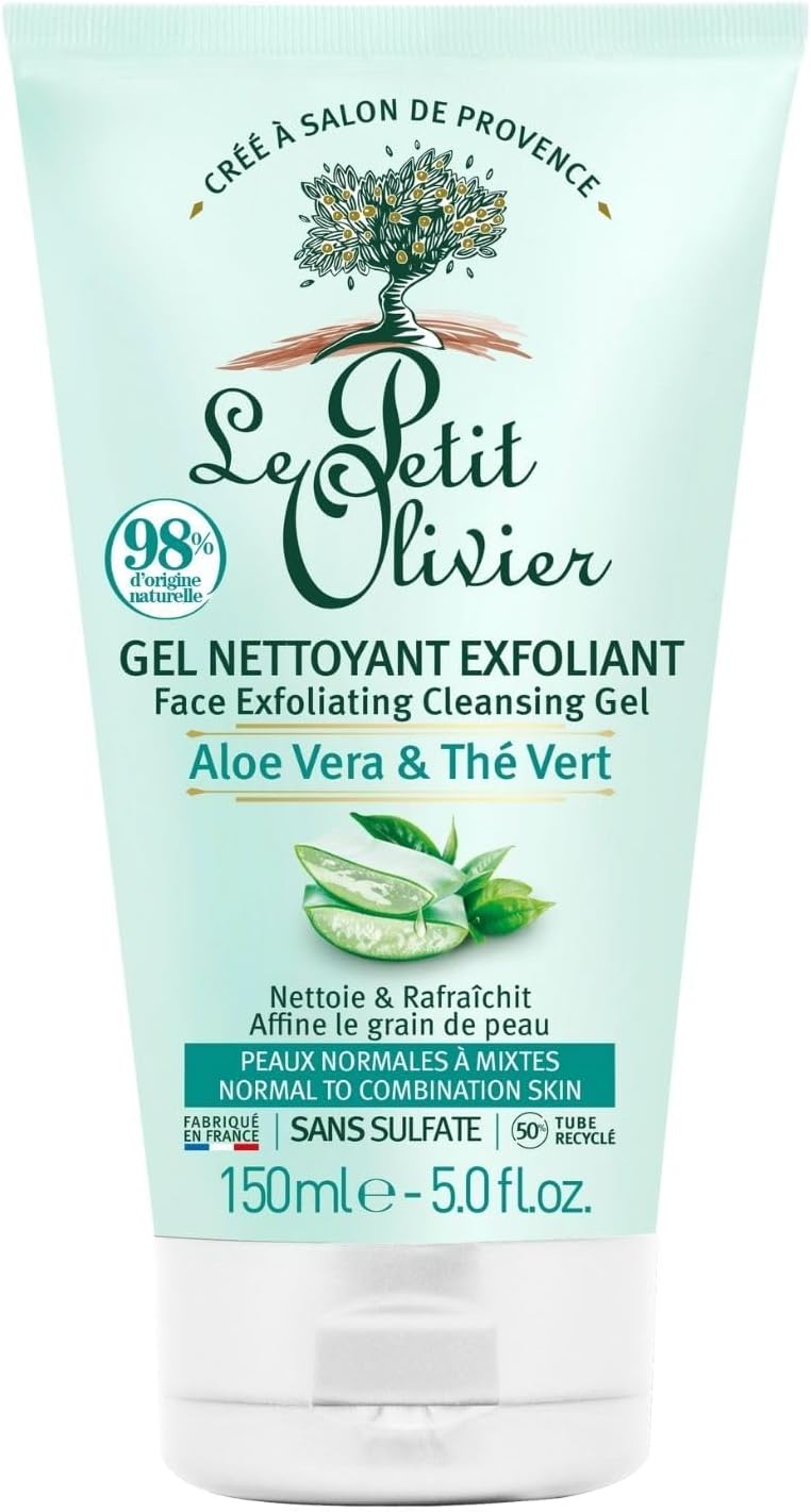 Le Petit Olivier Face Cleans Gel-Aloe &Greentea 150ml