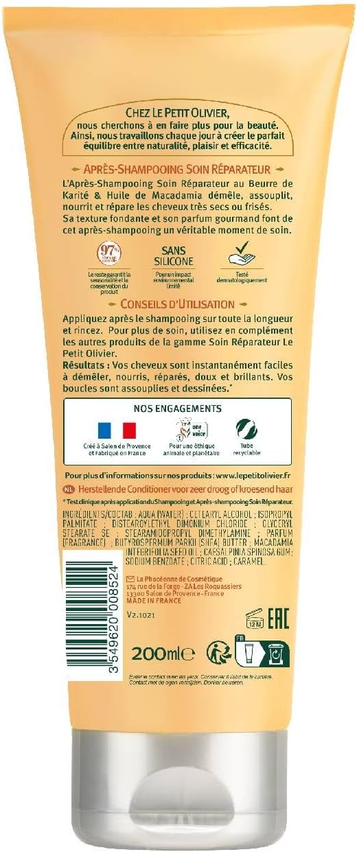 Le Petit Olivier Hair Conditioner Repair Shea & Macadamia 200ml