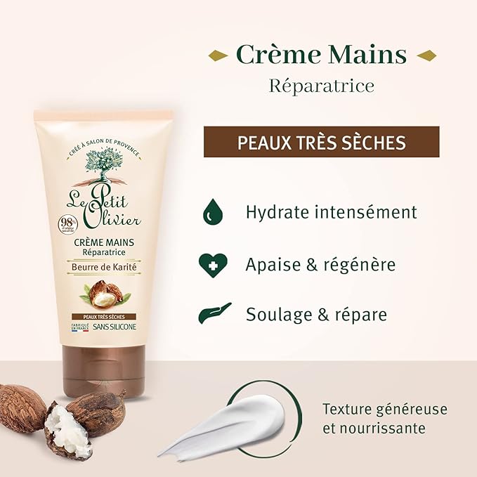 Le Petit Olivier Hand Cream Repair -Shea Butter 75ml