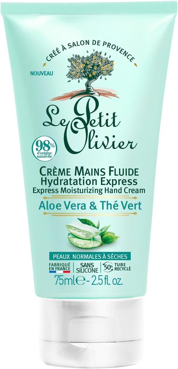 Le Petit Olivier Hand cream - Aloe Vera & Greentea 75ml
