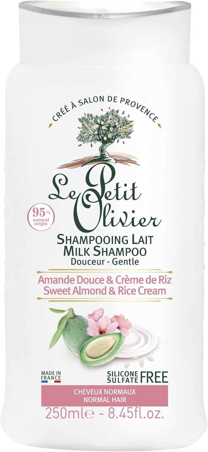 Le Petit Olivier Milk Shampoo Almond & Rice Cream 250ml