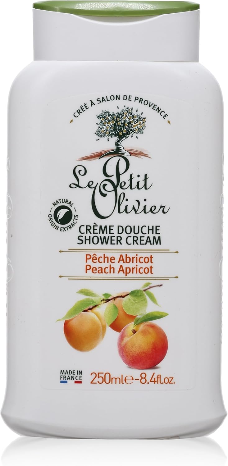 Le Petit Olivier Shower Cream Peach Apricot 250ml