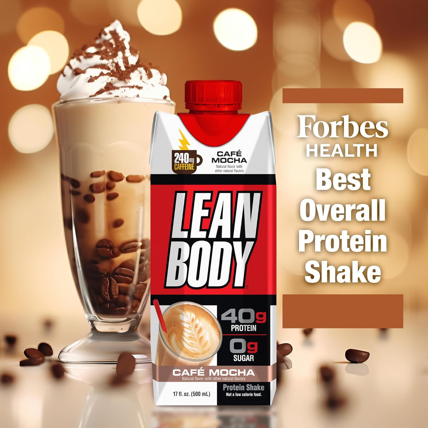 Lean Body RTD Cafa Mocha 17 oz - Box Of 12pcs