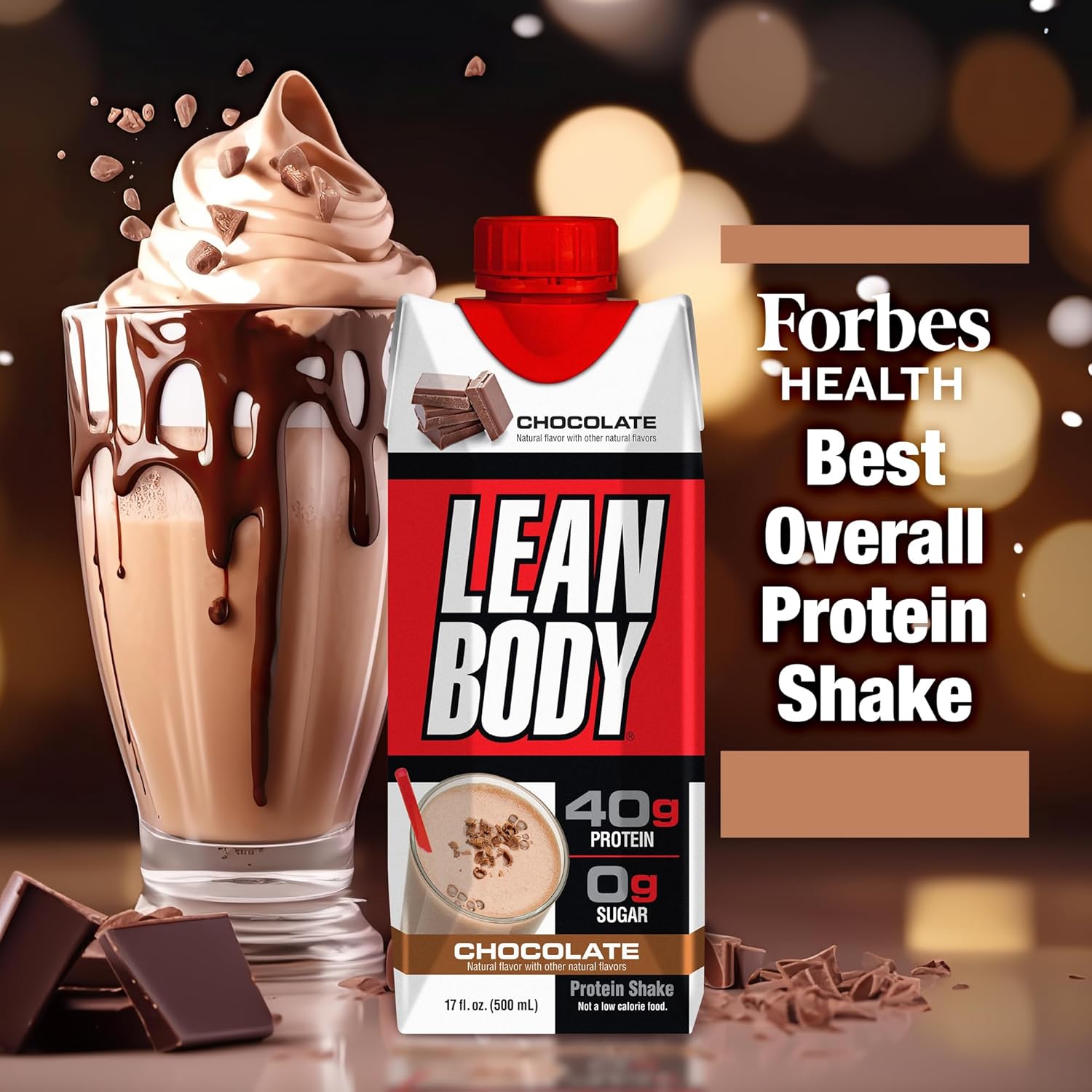 Lean Body RTD Chocolate 17oz - Box Of 12 pcs
