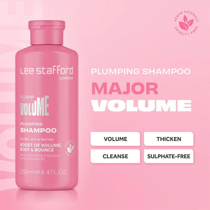 Lee Stafford Plump Up The Volume Shampoo 250ml