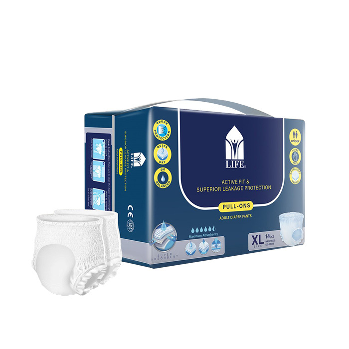 Life Adult Diapers Pull-On Size: XL 14pcs