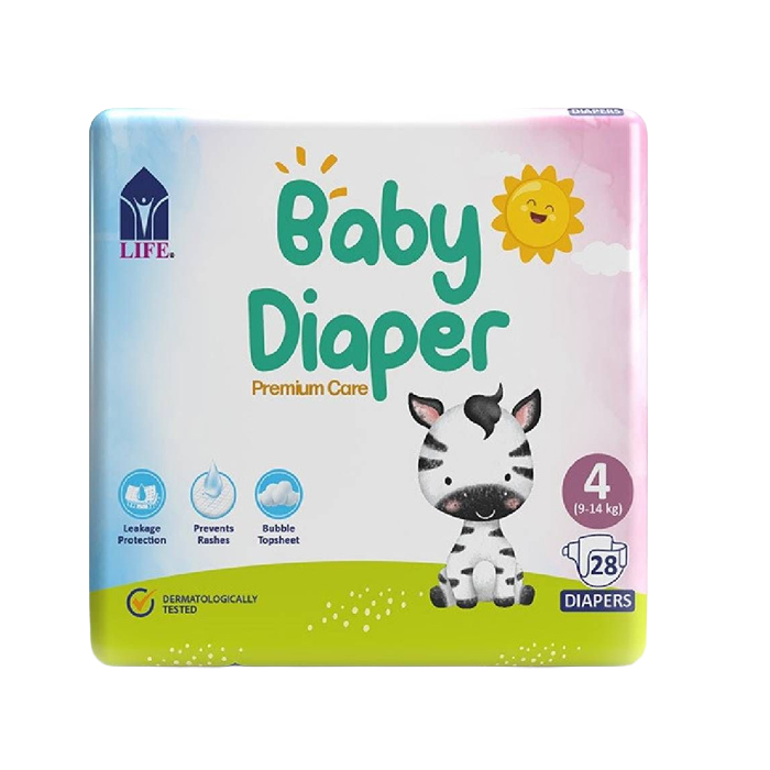 Life Baby Diaper Pants Size 4-Large (9-14KG) 44's
