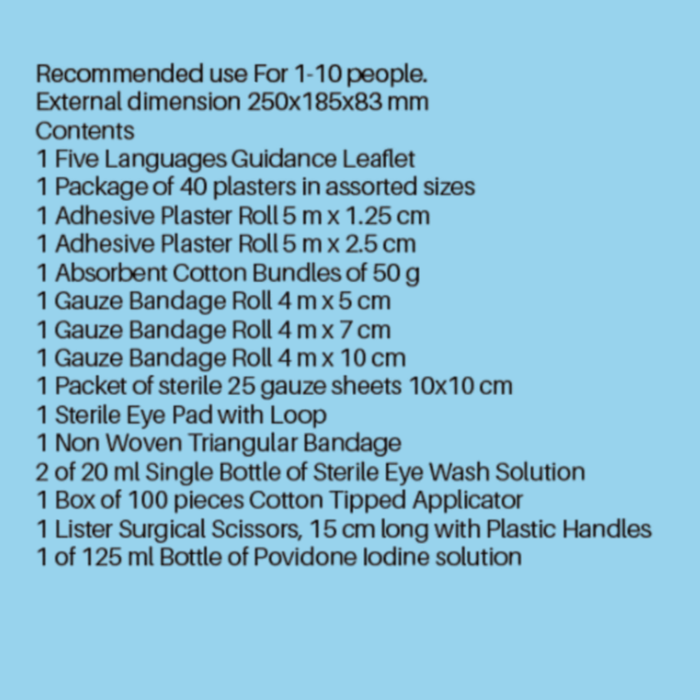 Life First Aid Kit 1-10 Flexibox