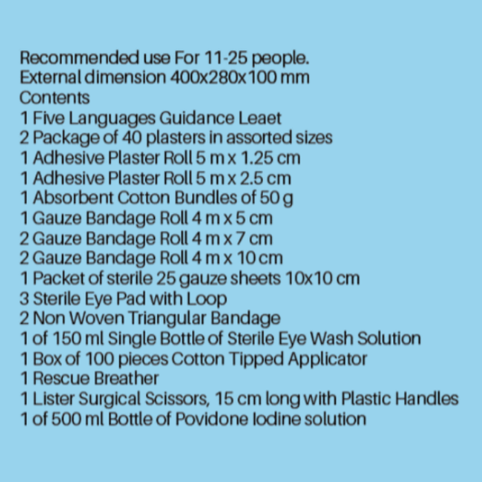 Life First Aid Kit 11-25 Fleximaxi