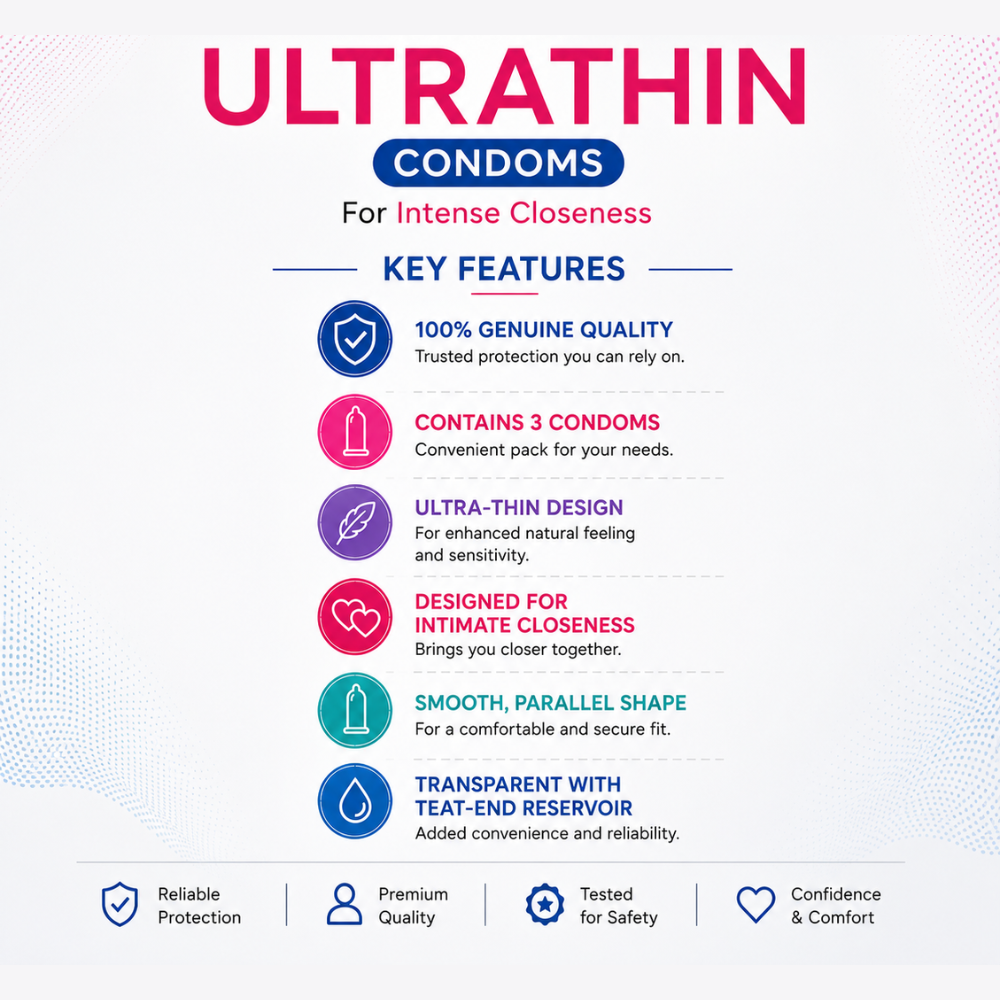Life Ultrathin Condoms 3's