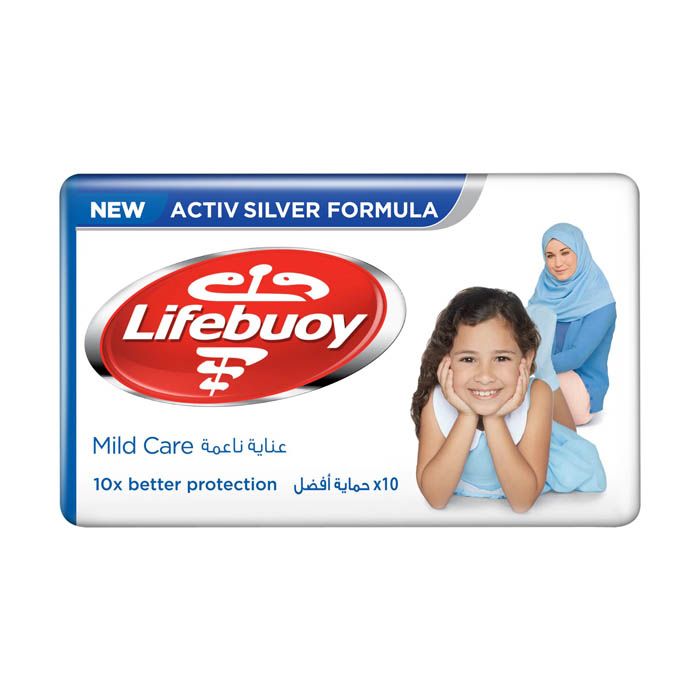 Lifebuoy Anti Bacterial Bar Mild Care 160g