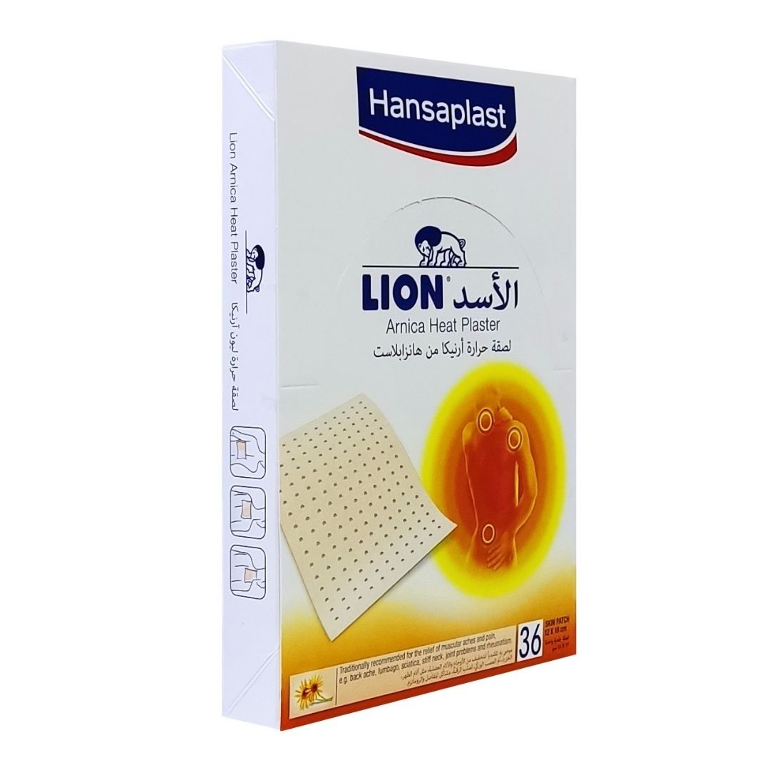 Lion Arnica Heat Plaster 36x12x1s