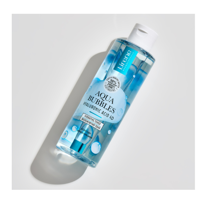 Lirene Aqua Bubbles HA 4D Hydrating Toner 200ml