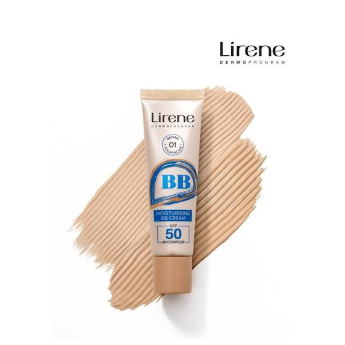 Lirene BB Moisturizing SPF50 Cream 01 Natural 30g