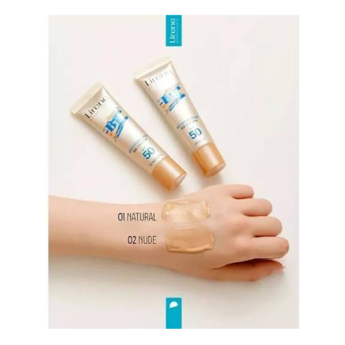 Lirene BB Moisturizing SPF50 Cream 02 Nude 30g