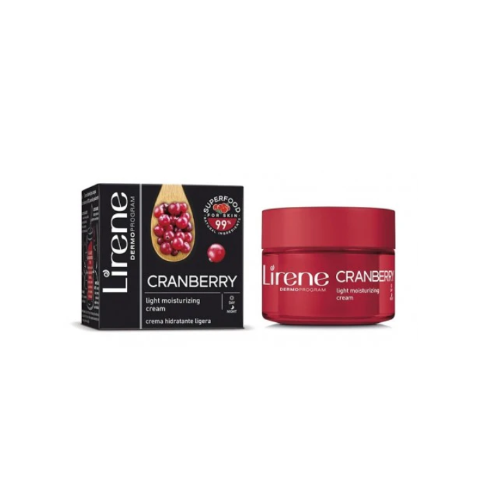 Lirene Cranberry Light Moisturizing Cream 50ml