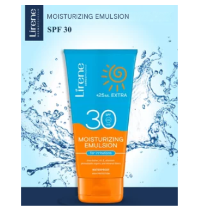 Lirene Moisturizing Emulsion (SPF 30) 150ml + 25ml