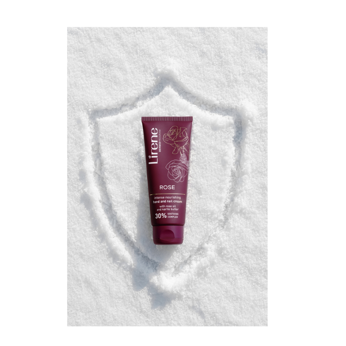 Lirene Rose Intense Nourishing Hand And Nail Cream 75ml