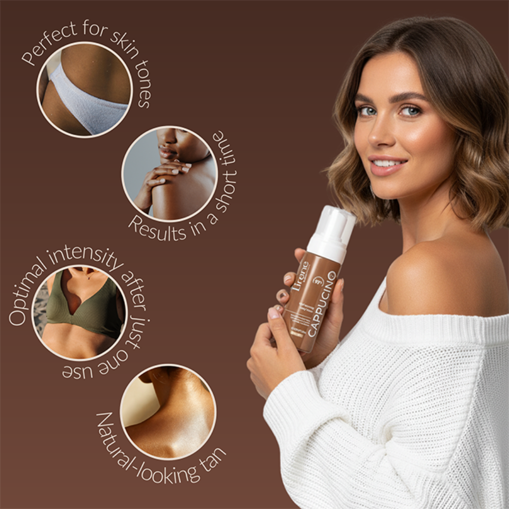 Lirene Self-Tanning Vegan Cappucino Body Foam 150ml
