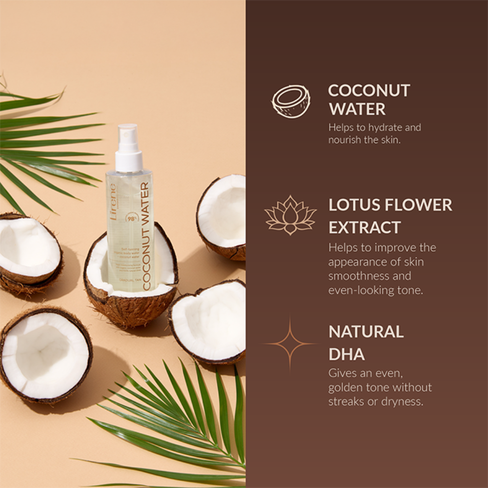 Lirene Self-Tanning Vegan Coconut Water 200ml