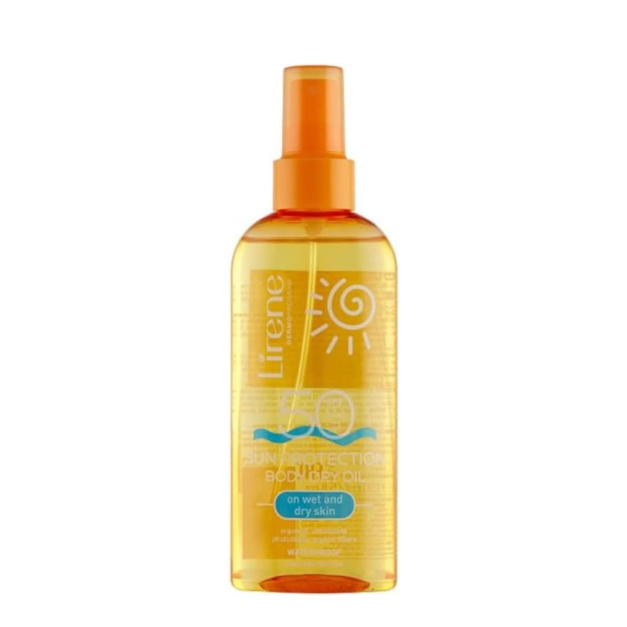 ليرين زيت جاف للجسم للحماية من الشمس (SPF50) 150مل