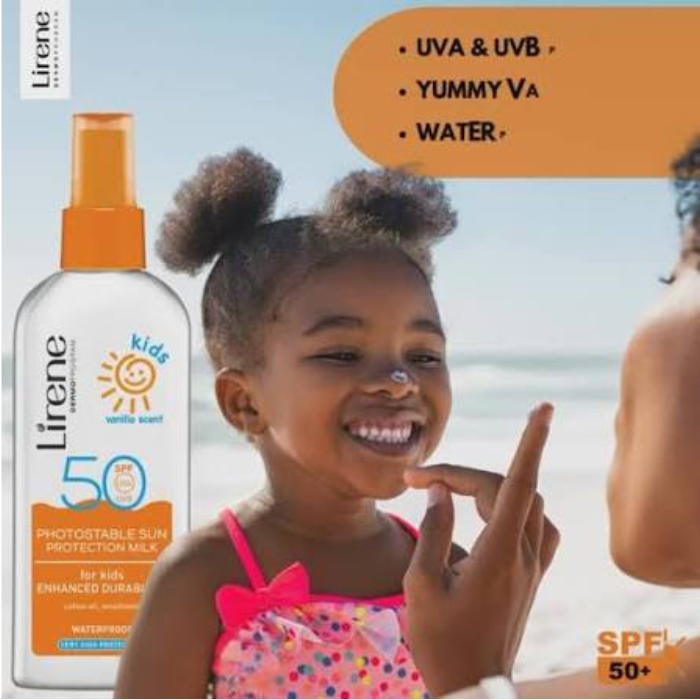 Lirene Vanilla Scent (SPF 50) For Kids 150ml