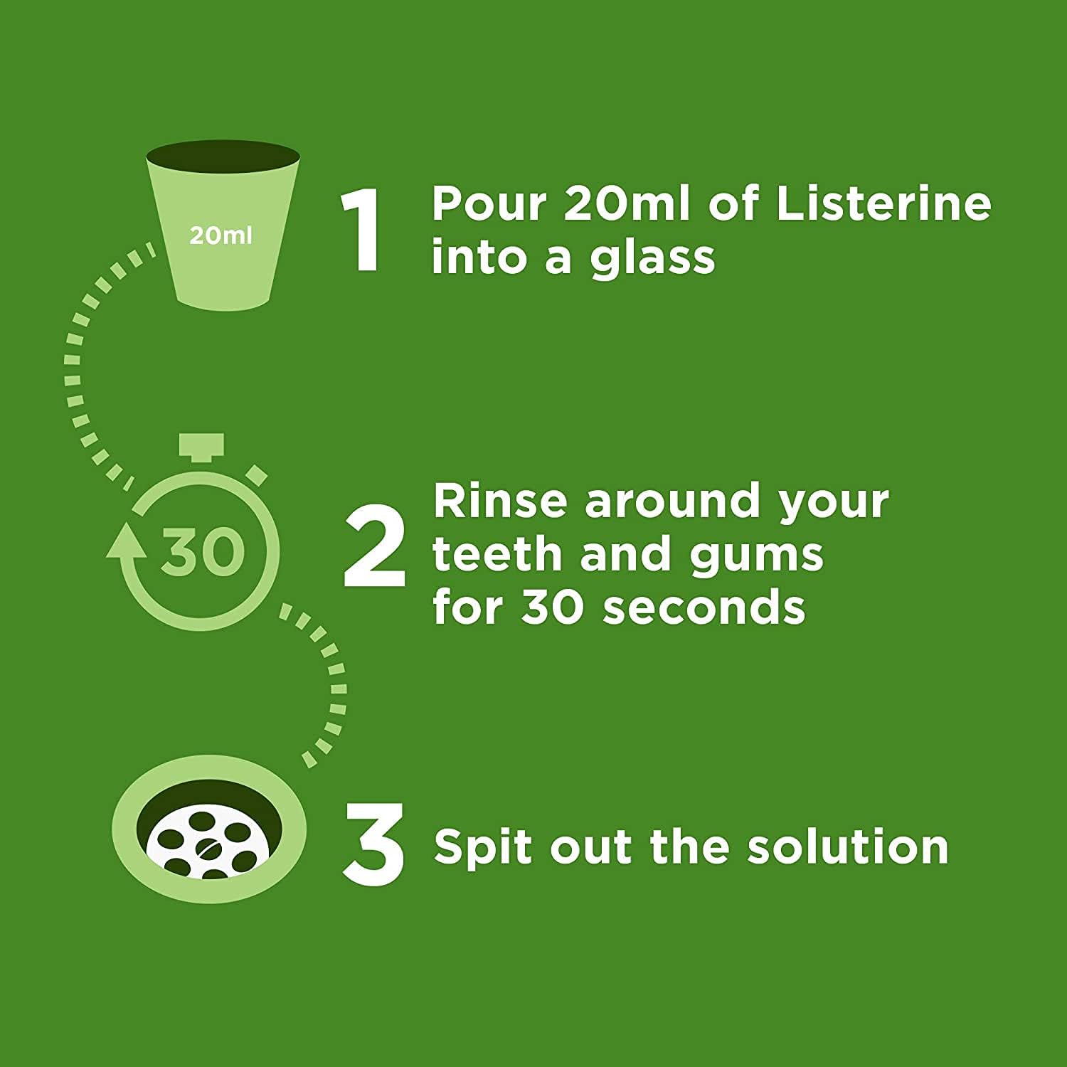 Listerine Green Tea 500ml