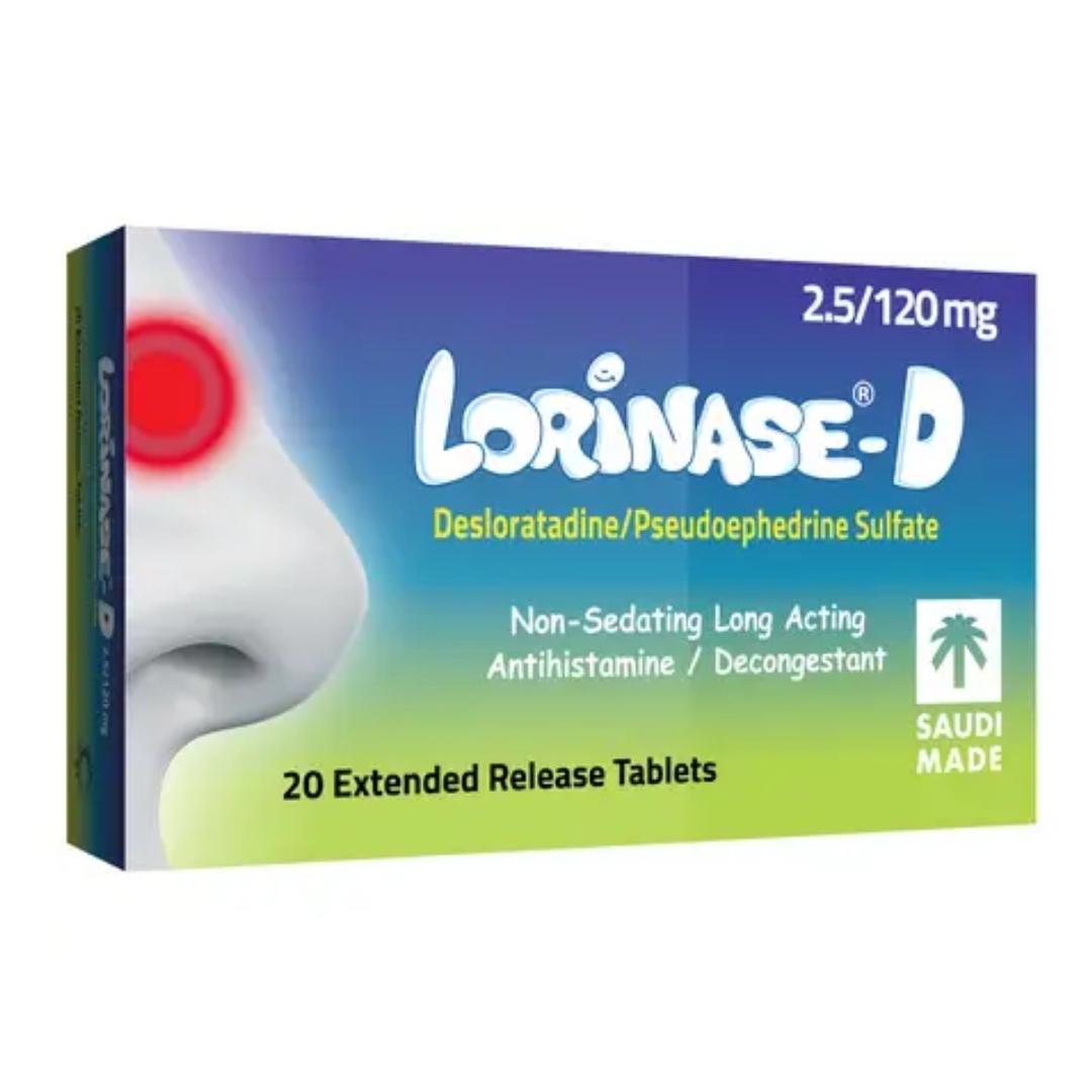 Lorinase-D Extended Release Tablet 20s