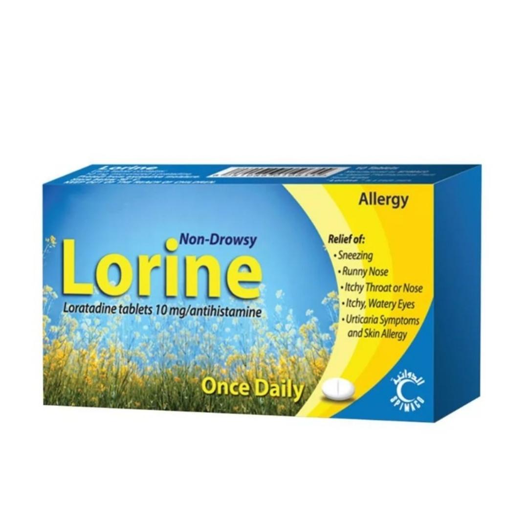 Lorine 10mg Tablet 30s