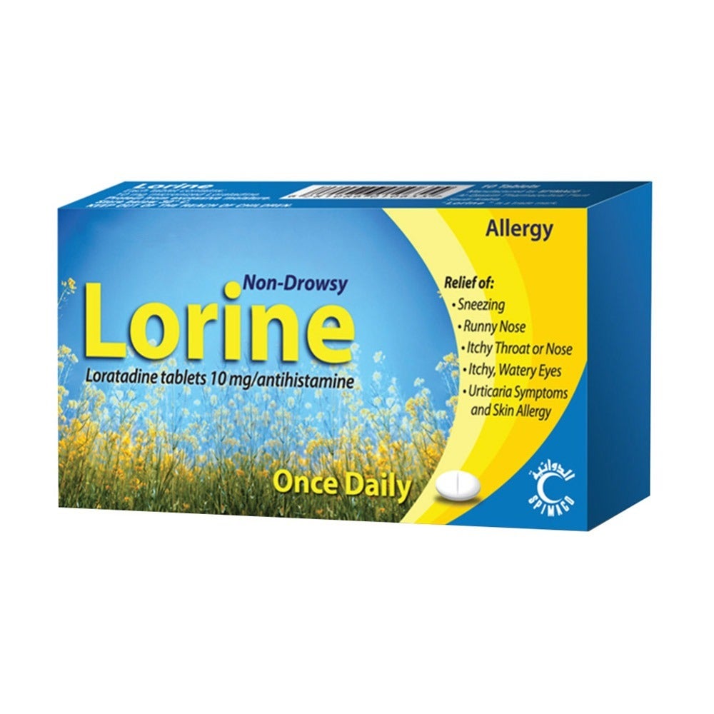 Lorine 10mg Tablet 30s