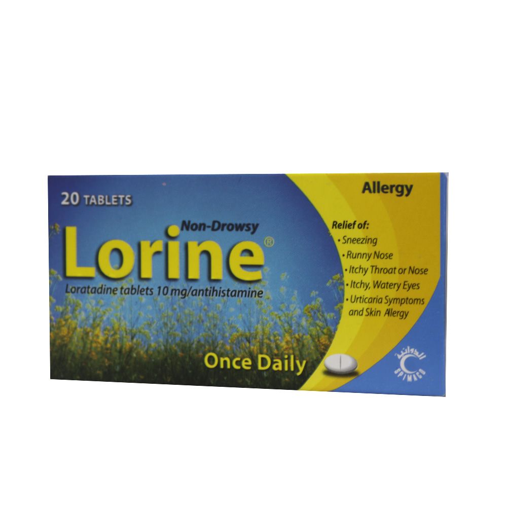 Lorine 10mg Tablet 20's (10's Blister X 2)