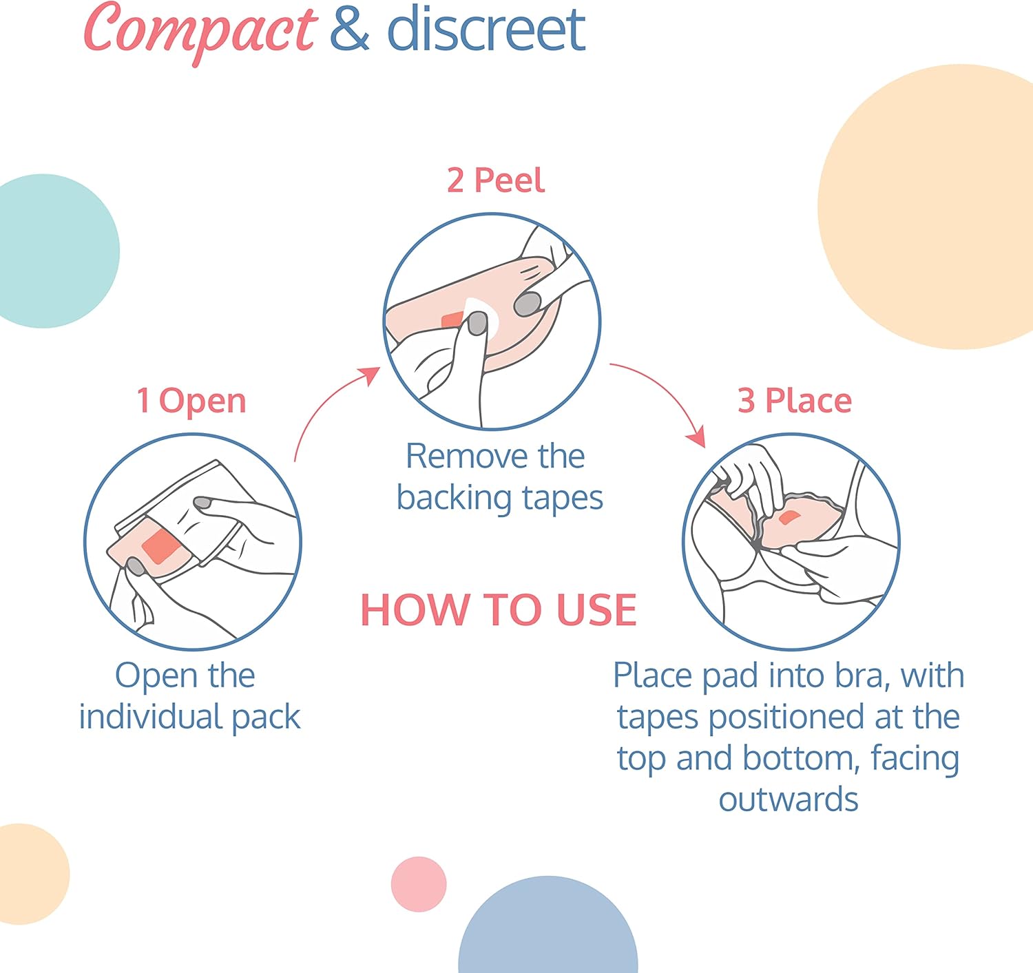 Love Baby Ultra Soft Disposable Breast Pads 30s