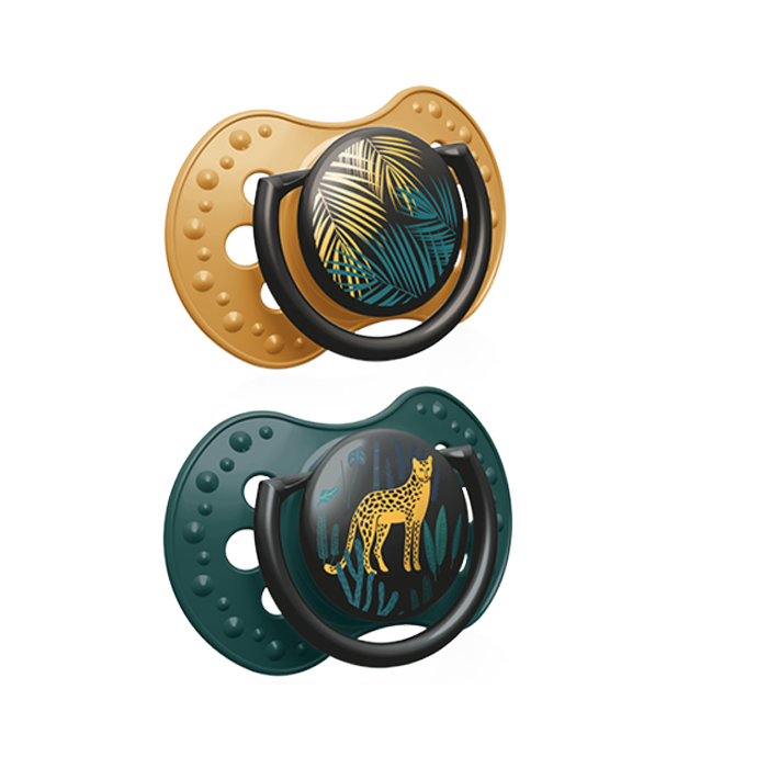 Lovi Dynamic Soother Jungle Vibes 6-18m (2pcs) Boy-22903B