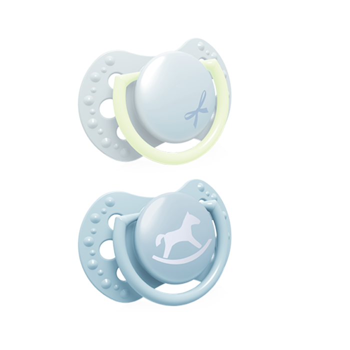 Lovi Dynamic Soother Silicone 0-2m (2pcs) Baby Shower Boy