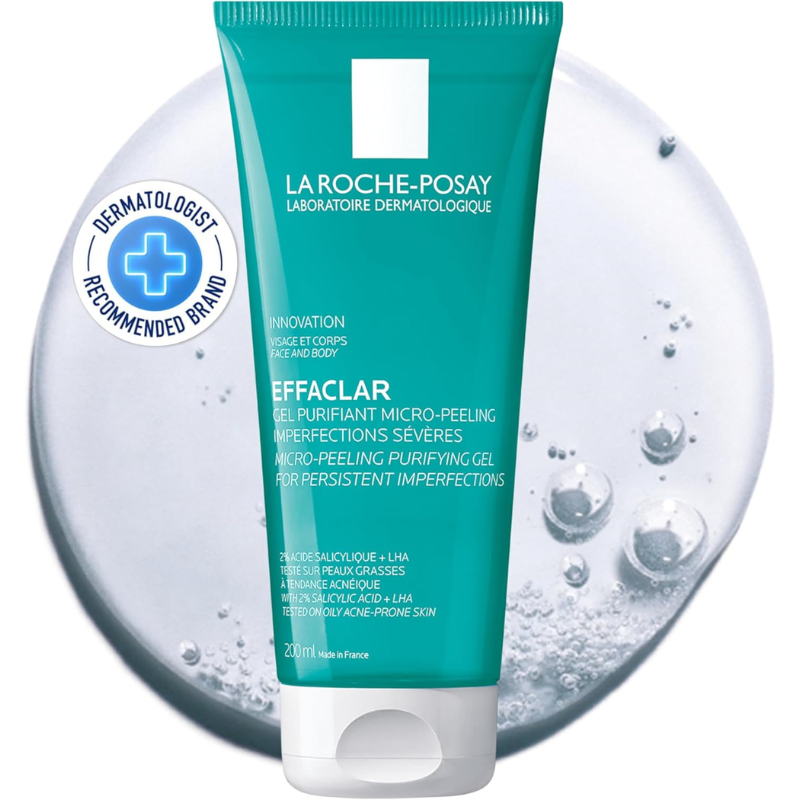 La Roche Posay Effaclar Micro-Peeling Face and Body Cleanser 200 ml