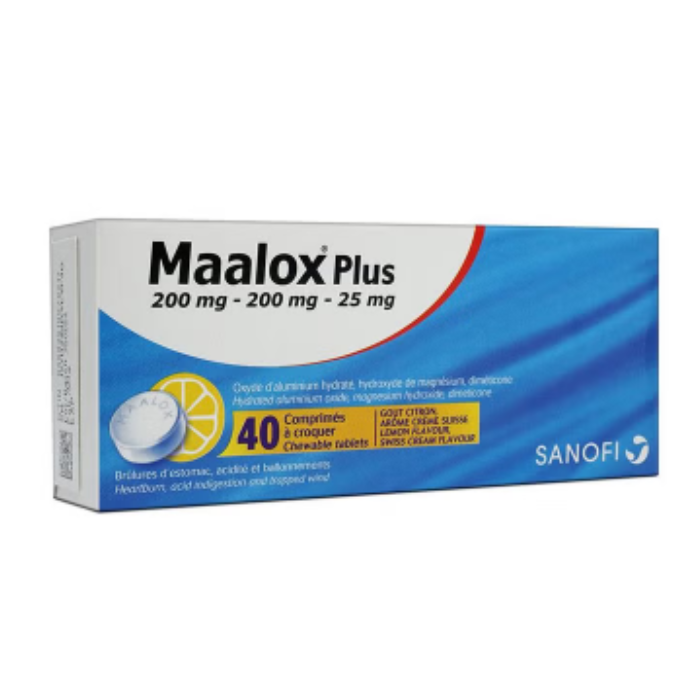 Maalox Plus Tablets 40's