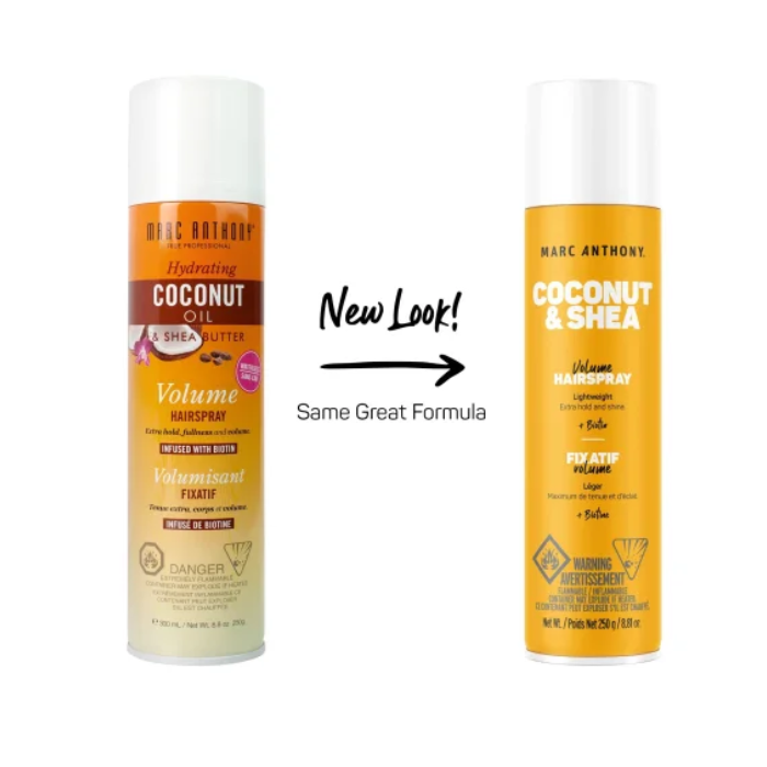 Marc Anthony Coconut Oil & Shea Hairspray 250ml