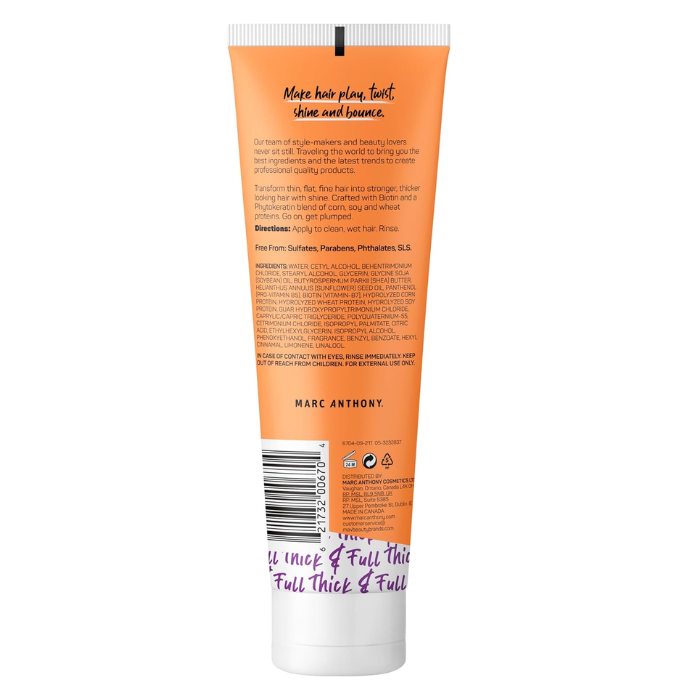 Marc Anthony Instantly Thick+Biotin Conditioner 250ml