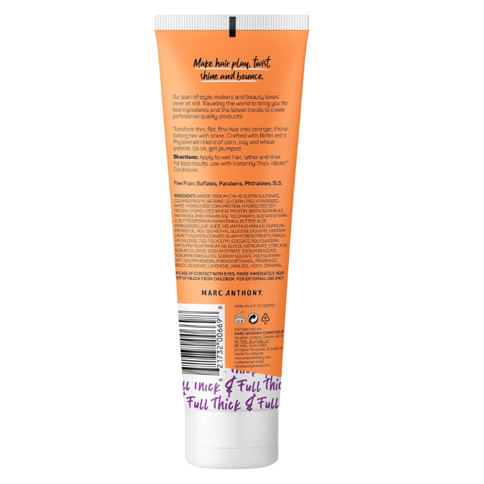 Marc Anthony Instantly Thick + Biotin Shampoo 250ml