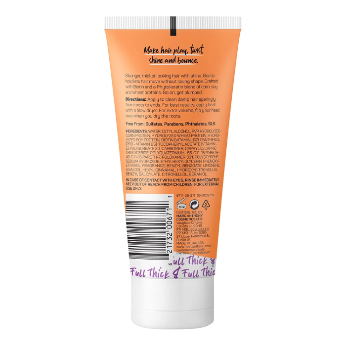 Marc Anthony Instantly Thick+Biotin Stylng Cream 140g