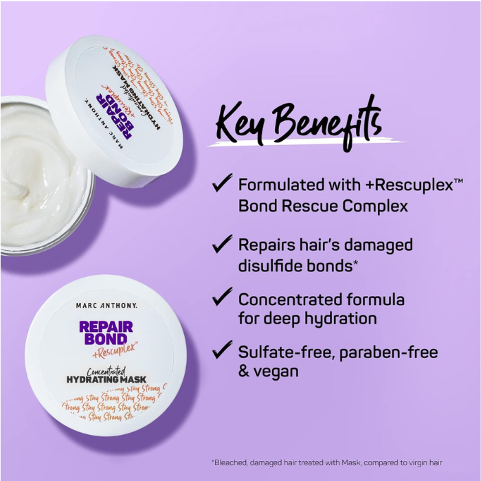 Marc Anthony Repair Bond + Rescuplex Hair Mask 227g