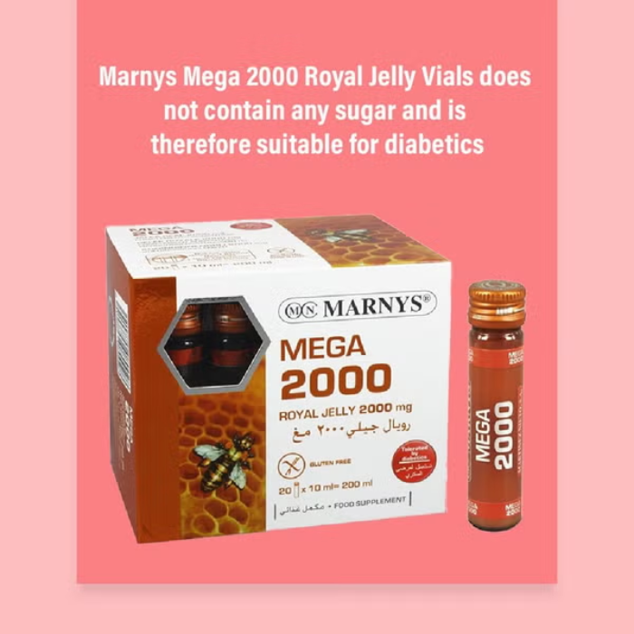 Marnys Mega 2000 mg 10 ml RTD Vials 20's