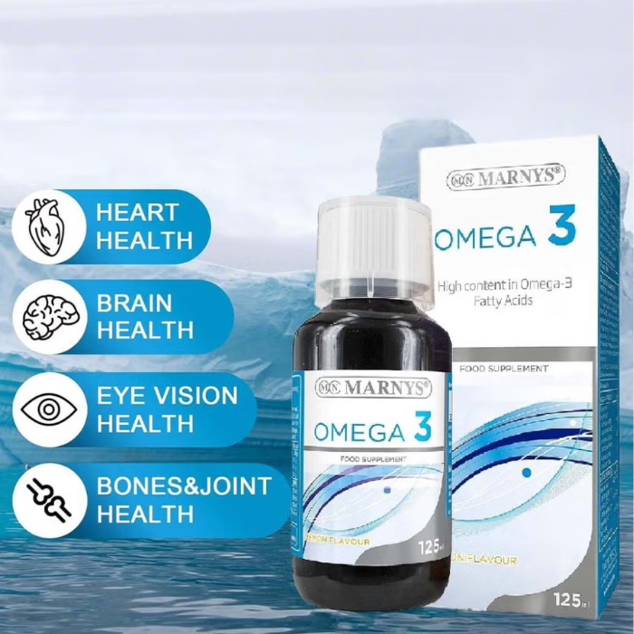Marnys Omega 3 Syrup 125 ml